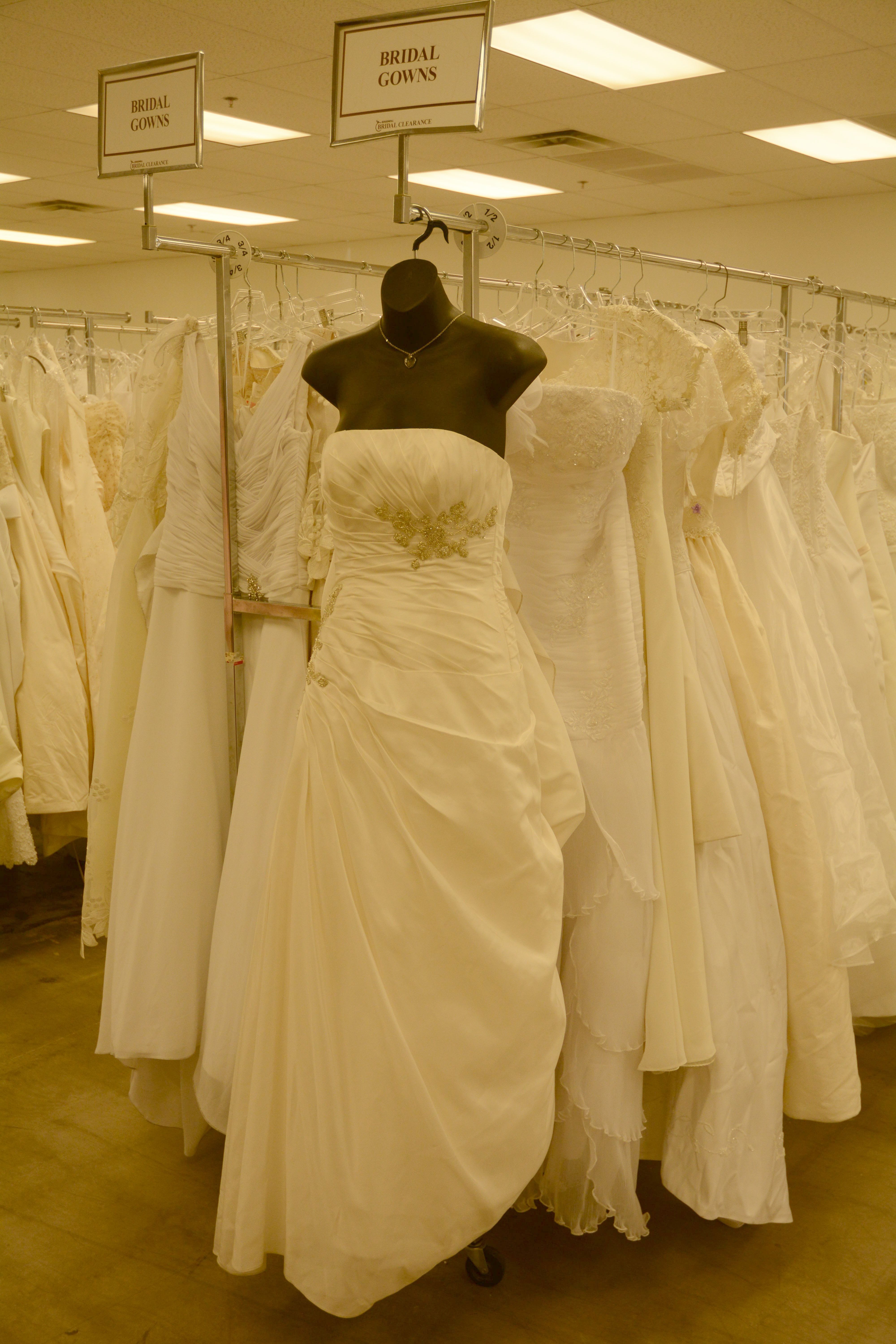 wedding dress clearance sale